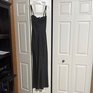 Princess Polly Sleek Black Dress